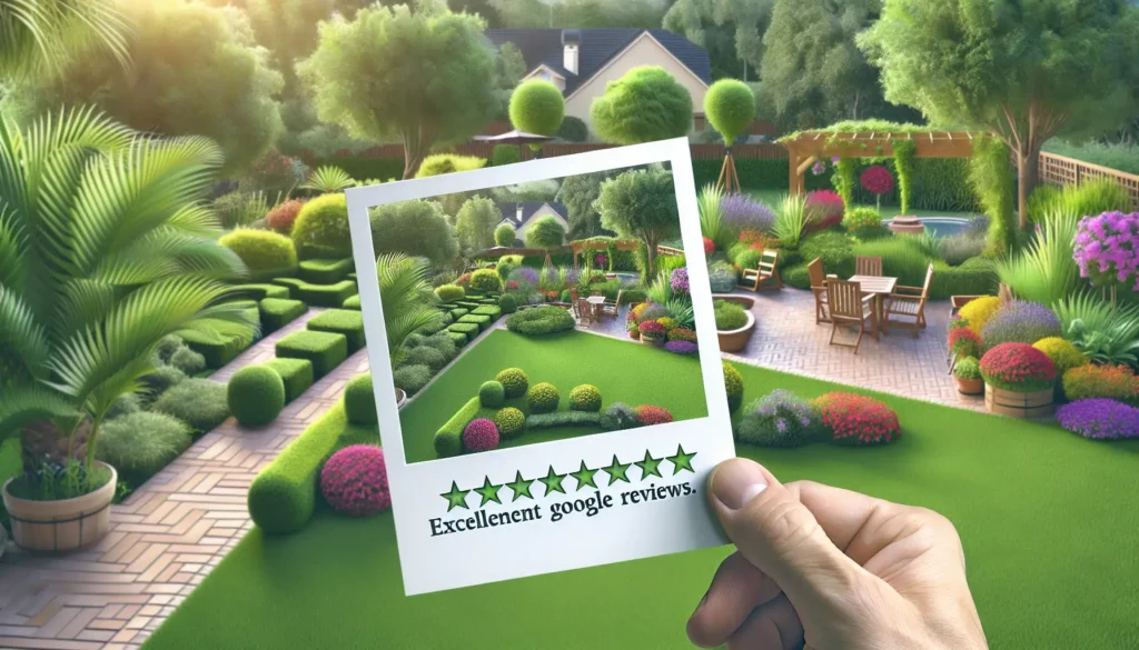 landscaping google reviews